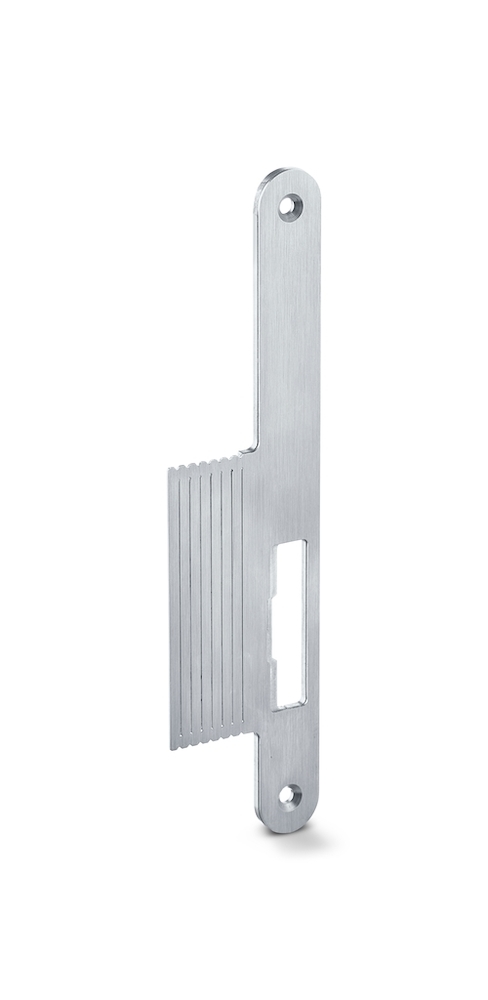 Lappenschließblech, GEZE , IQ Lock,DL,24/60x235x4 rd,edelstahl