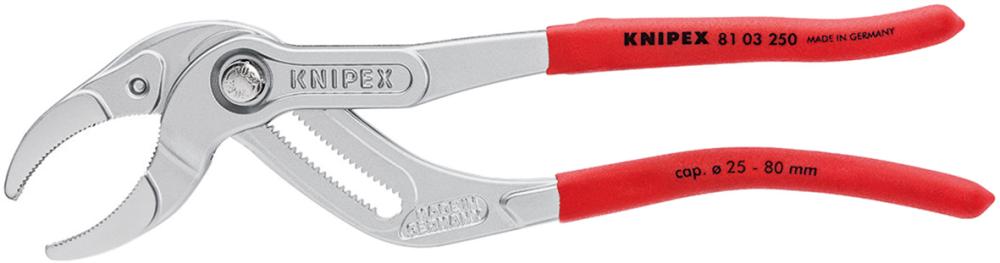 KNIPEX Syphon-Greifzange  verchromt tauchisoliert 250mm