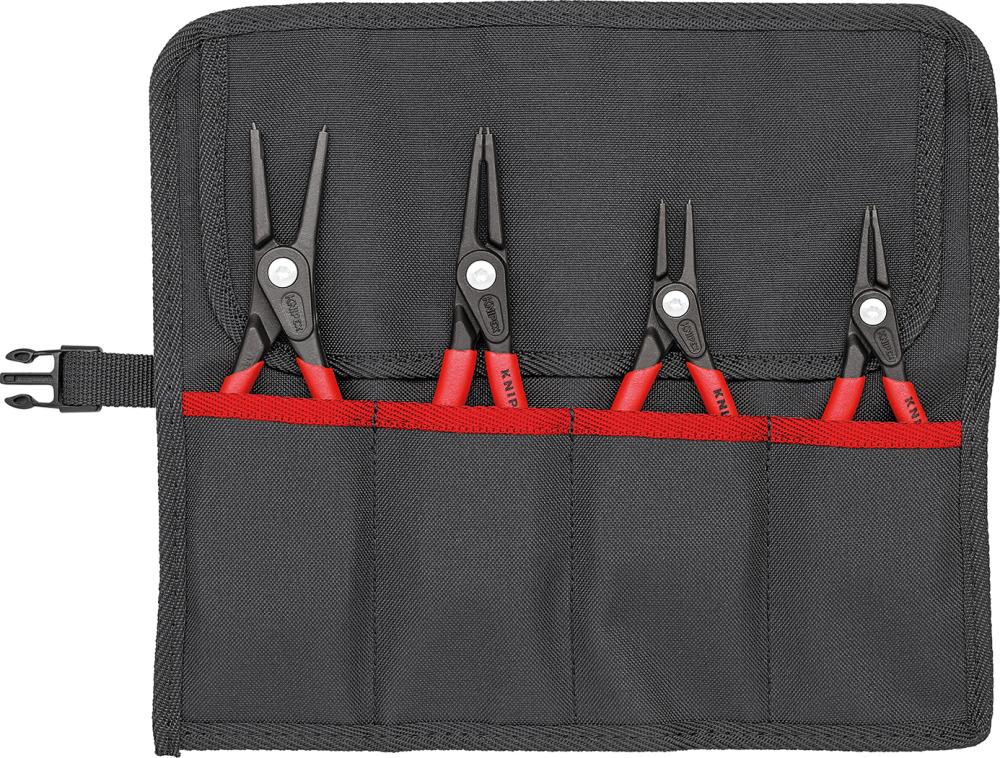 KNIPEX Sicherungsringzangen-Satz  Präzision 4-teilig