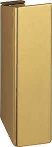 HOPPE Ziehgriff, ohne Steg, 78mm, 535, Aluminium