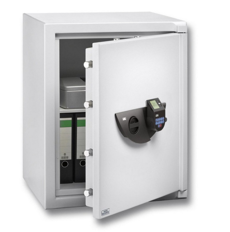 BURG-WÄCHTER Sicherheitsschrank Office-Line OL 802 E FP 300 kg mit PIN-Code und Fingerscan