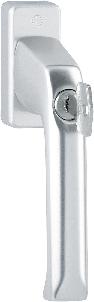 HOPPE Fenstergriff absperrbar London 013S/U34 100NM, ohne Schrauben, Aluminium