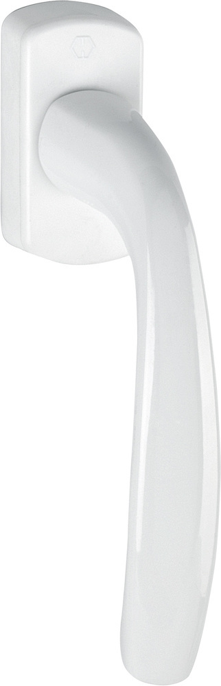 HOPPE Fenstergriff New York 0810/U10, ohne Schrauben, Aluminium
