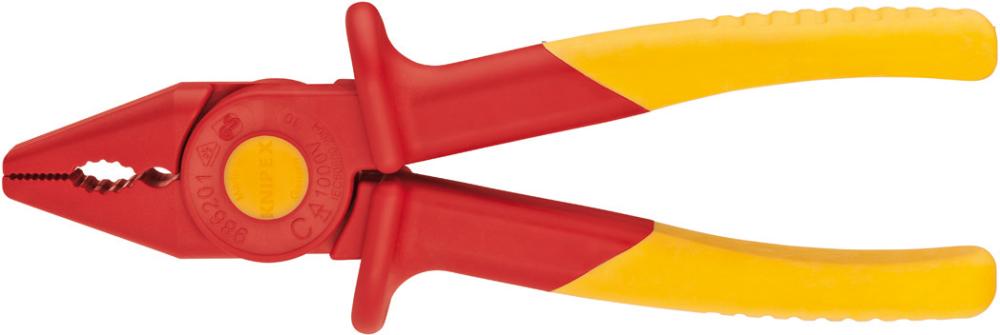 KNIPEX Kunststoff-Greifzange  VDE 180mm