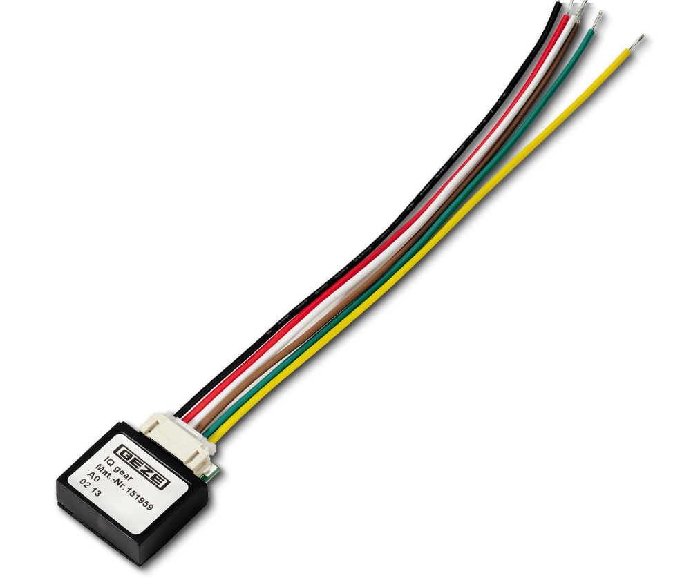 Platine mit Verguss GEZE IQ gear für IQ windowdrives