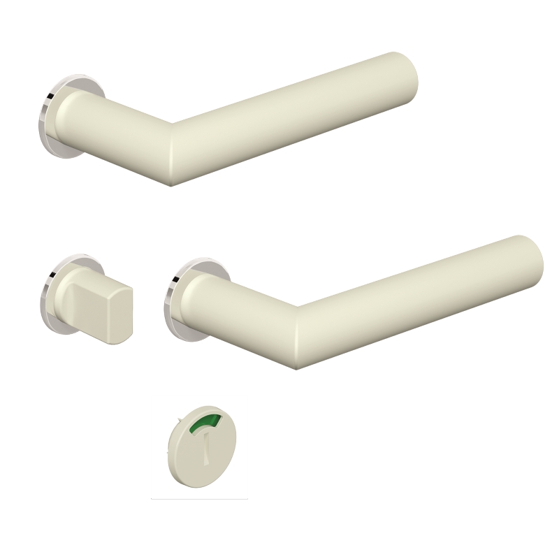 HEWI Mini Bad/WC-Garnitur Modell 162 Matt Zweifarbig