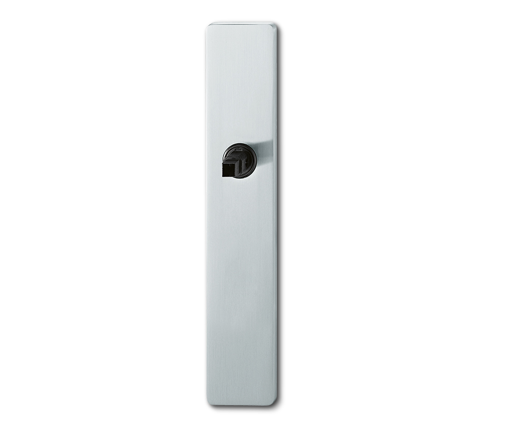 FSB Langschild 14 1410, eckig, sichtbar verschraubt, mit Adapter, Aluminium