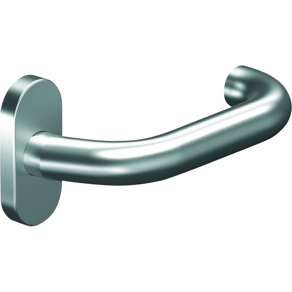 OGRO Drücker-Halbgarnitur ohne Schlüsselrosette PR 8350V/6620, Aluminium