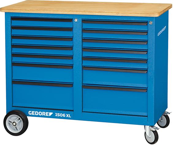 GEDORE Rollwerkbank  1506XL 2511 1250x550x985mm