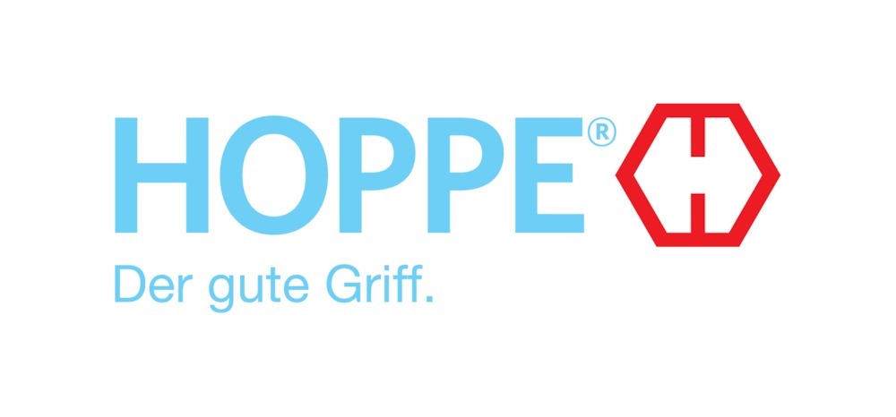 HOPPE Drückergarnitur Paris mit Rosetten E138Z/42KV/42KVS, Edelstahl