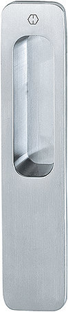 HOPPE Muschelgriff M423,150x32,halboffen