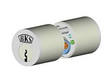 Rund-Doppelzylinder BKS detect3 3107, 5-stiftig, Messing