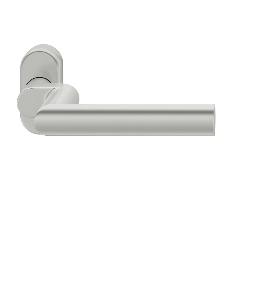 FSB Drücker-Halbgarnitur ohne Schlüsselrosette 06 1108, oval, VK 8, Aluminium
