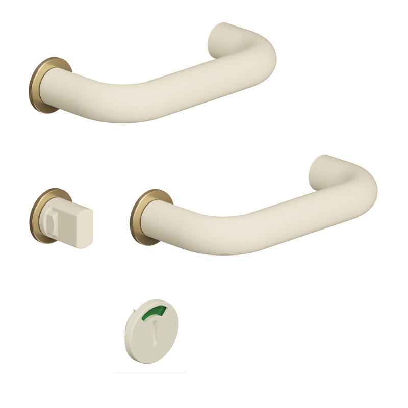HEWI Mini Bad/WC-Garnitur Modell 111 Matt Zweifarbig