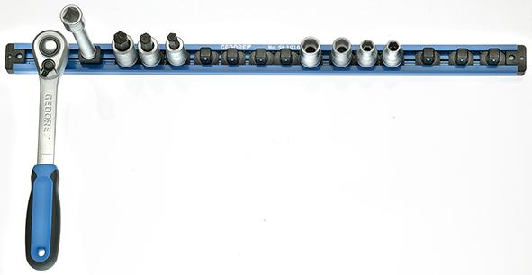 GEDORE Steckleiste  für 16Stück Stecknüsse 1/2"-4kant 580mm