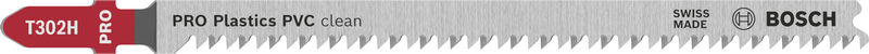 Bosch PRO Plastics PVC clean T302H Stichsägeblatt, 132&nbsp;mm