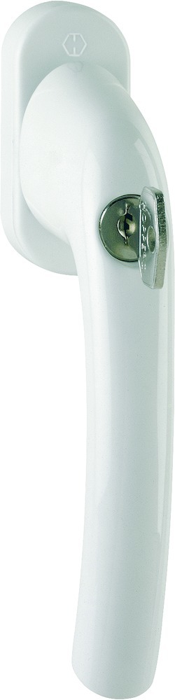HOPPE Fenstergriff Tôkyô absperrbar 0710S/U26, ohne Schrauben, N10, Aluminium