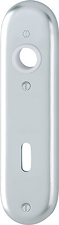 HOPPE Kurzschild 273KP, Aluminium
