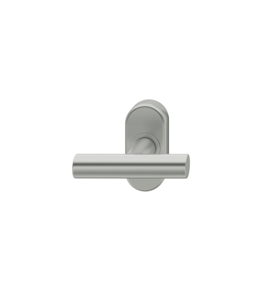 FSB Fenstergriff 34 1023, ovale Rosette, Edelstahl