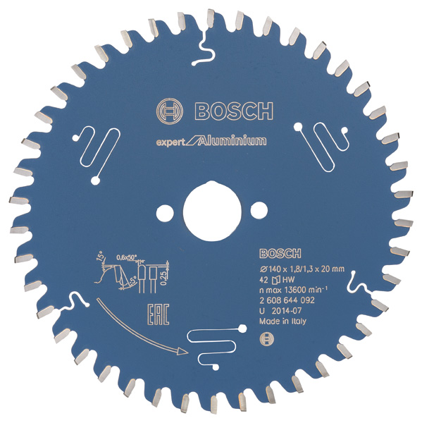 Bosch Kreissägeblatt Expert for Aluminium