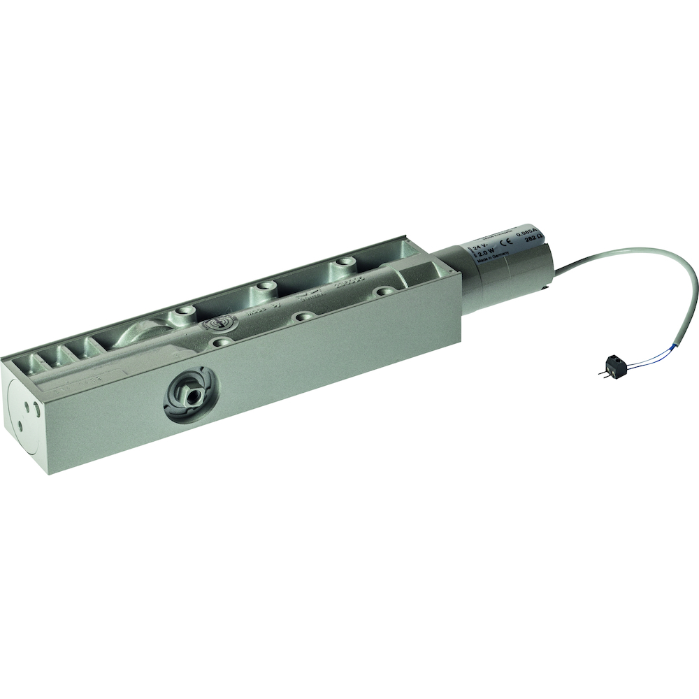 Oben-Türschließer DORMA TS 73 EMR, ohne Gestänge, Aluminium