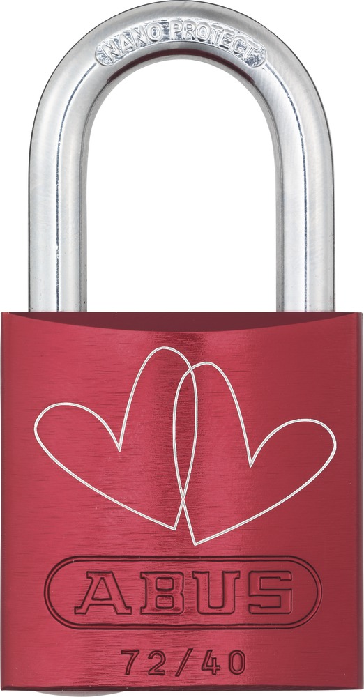 ABUS Vorhängeschloss  72/40 Love Lock