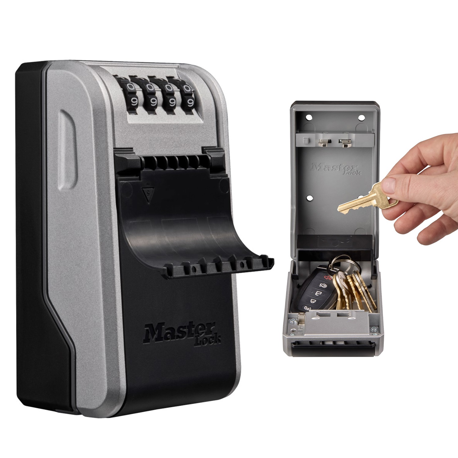 Master Lock Extra großer Schlüssel Safe Select Access mit Wandmontage