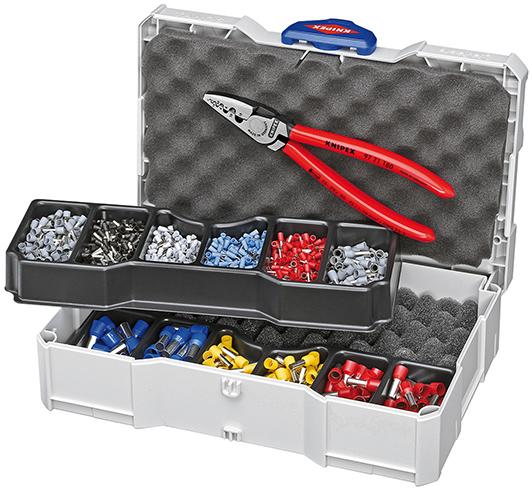 KNIPEX Aderendhülsen-Sortiment  1190-teilig