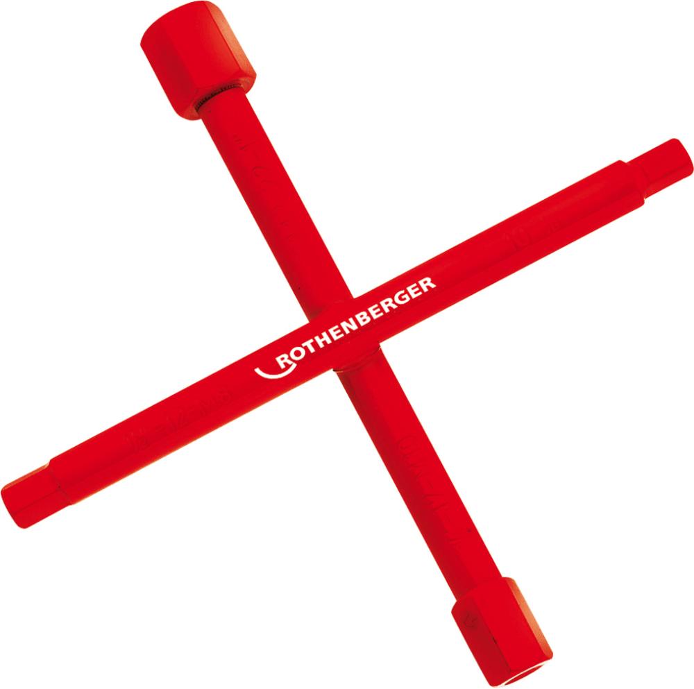 Kreuzschlüssel ROTHENBERGER Sanitär 3/8-1."