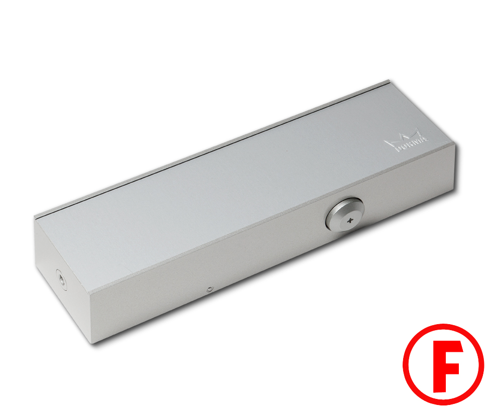 Oben-Türschließer DORMA TS 73 V, ohne Gestänge, Aluminium