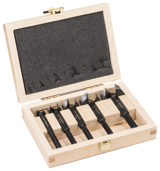 Bosch 5-tlg. Forstnerbohrer-Set, 15–35&nbsp;mm