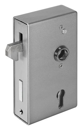 AMF Schiebetor-Schlosskasten  140S-50ZW, blank
