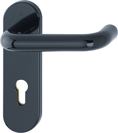 HOPPE FH Drückergarnitur Paris mit Kurzschild FS-K138/353K, Kunststoff