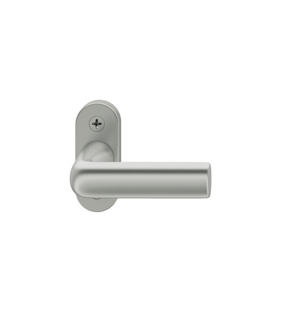 FSB Fenstergriff 34 3402, ovale Rosette , Aluminium