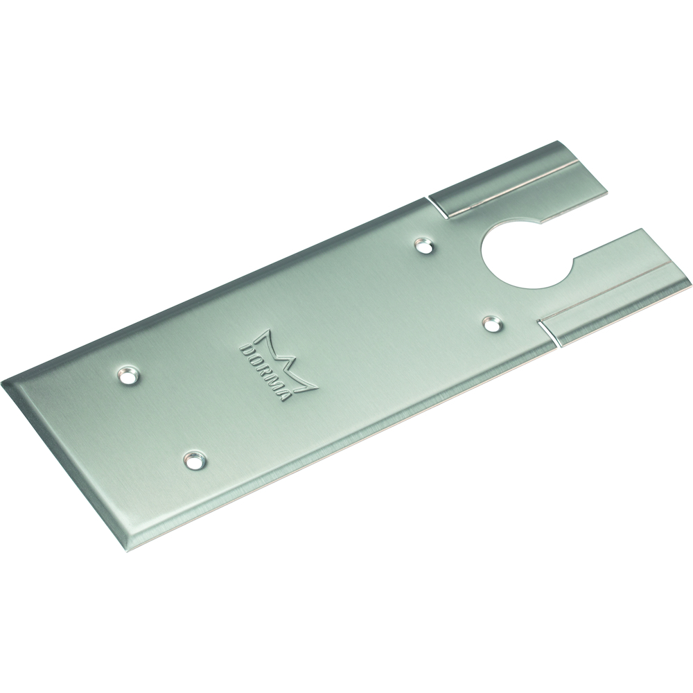 Deckplatte DORMA BTS 75 V, Edelstahl