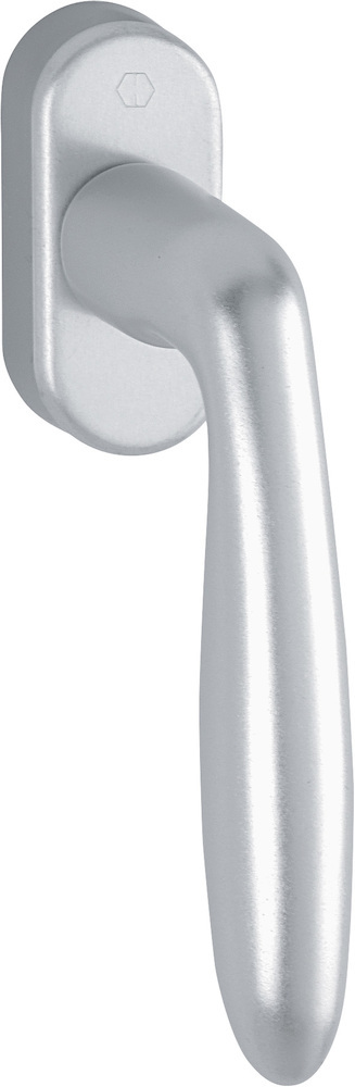 HOPPE Fenstergriff Verona 0510/U26, ohne Schrauben, Aluminium