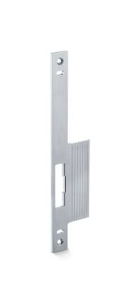 Lappenschließblech GEZE für Türen IQ Lock, Edelstahl