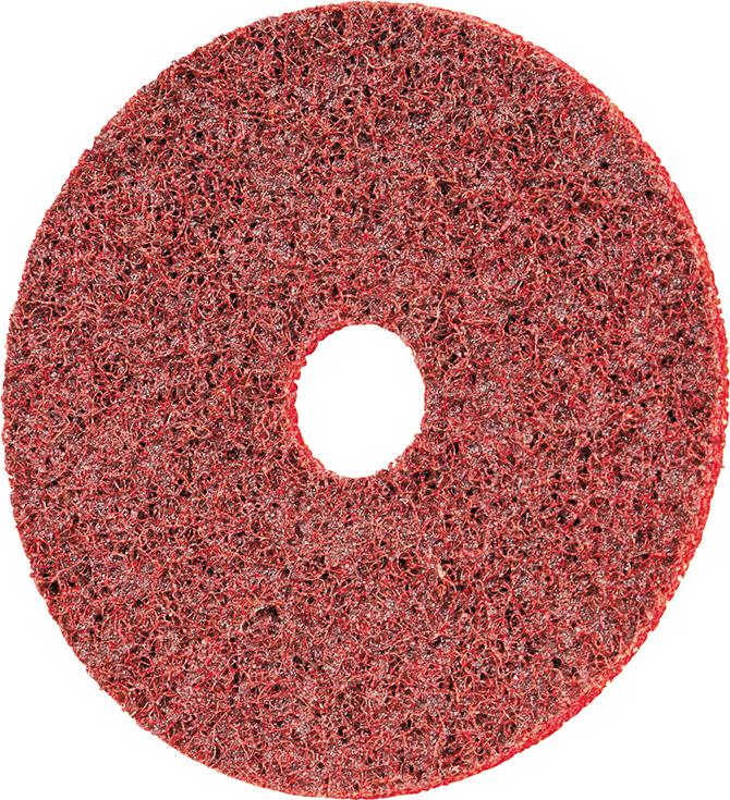 FORUM Klett-Vliesschleifscheibe  Keramik 125mm med v.Zent.