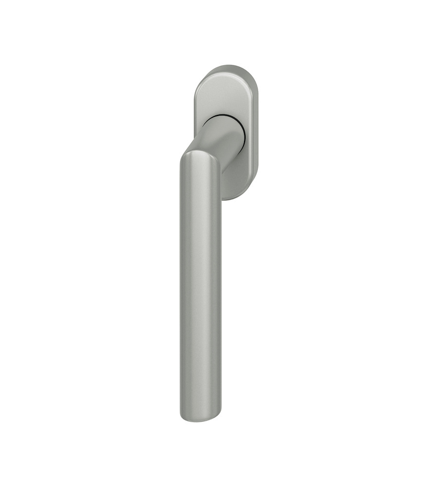 FSB Fenstergriff 34 1076, ovale schmale Rosette, Aluminium