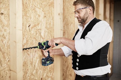 Akku-Schlagbohrschrauber QUADRIVE TPC 18/4 I-Basic-Set