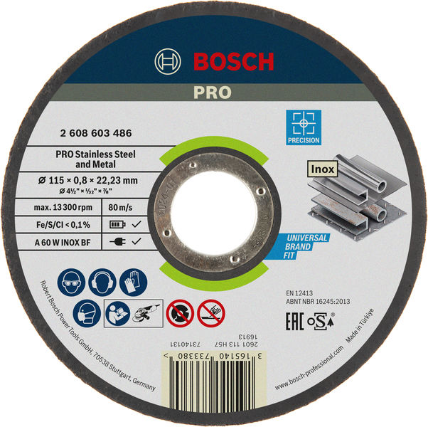 Bosch PRO&nbsp;Stainless Steel and Metal Trennscheiben