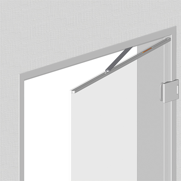 Türöffnungsbegrenzer Athmer Porti 5487, Aluminium