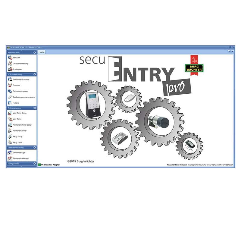 Software Burg-Wächter secuENTRY pro 7803