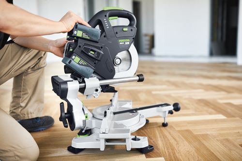 Akku-Kapp-Zugsäge KAPEX KSC 60 EB 5,0 I-Plus