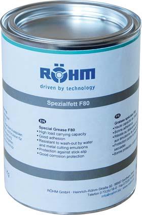 Spezialfett RÖHM für Drehfutter 1kg