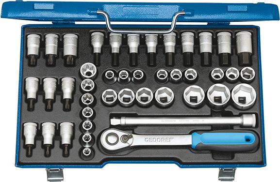 GEDORE Steckschlüssel-Satz  1/2" 42-teilig