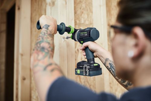 Akku-Schlagbohrschrauber QUADRIVE TPC 18/4 I-Basic-Set