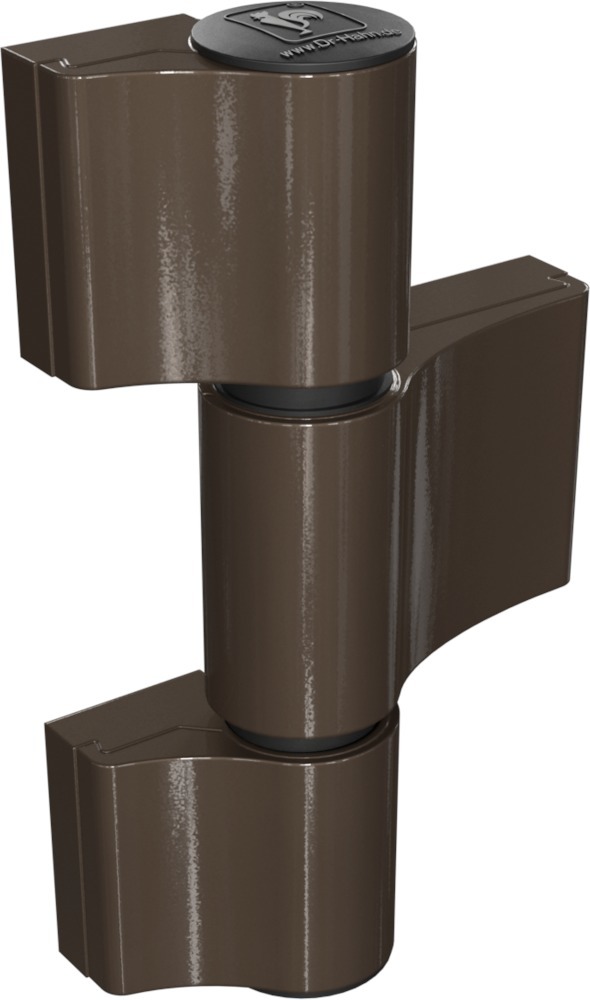 Aufschraubband Dr. Hahn Türband 4  AT M952, Aluminium, Befestigungsplatte