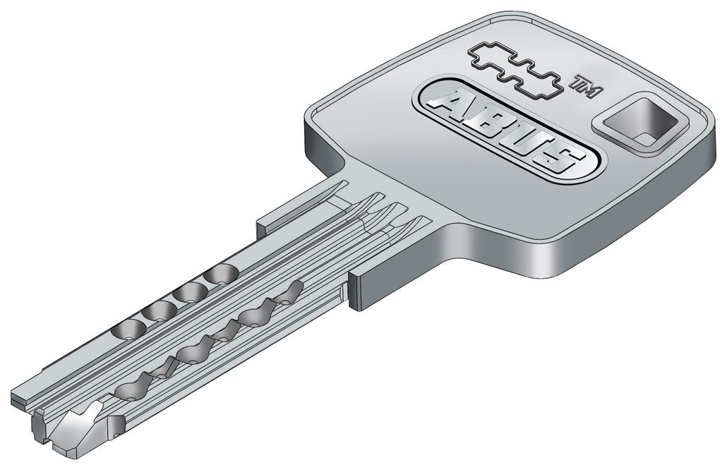 ABUS Schlüssel laut Muster zu  EC660